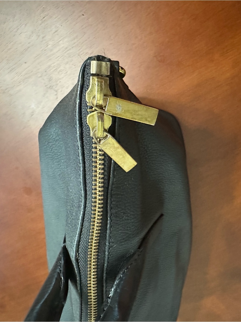 Barneys New York Black Leather Satchel - Picture 10 of 13